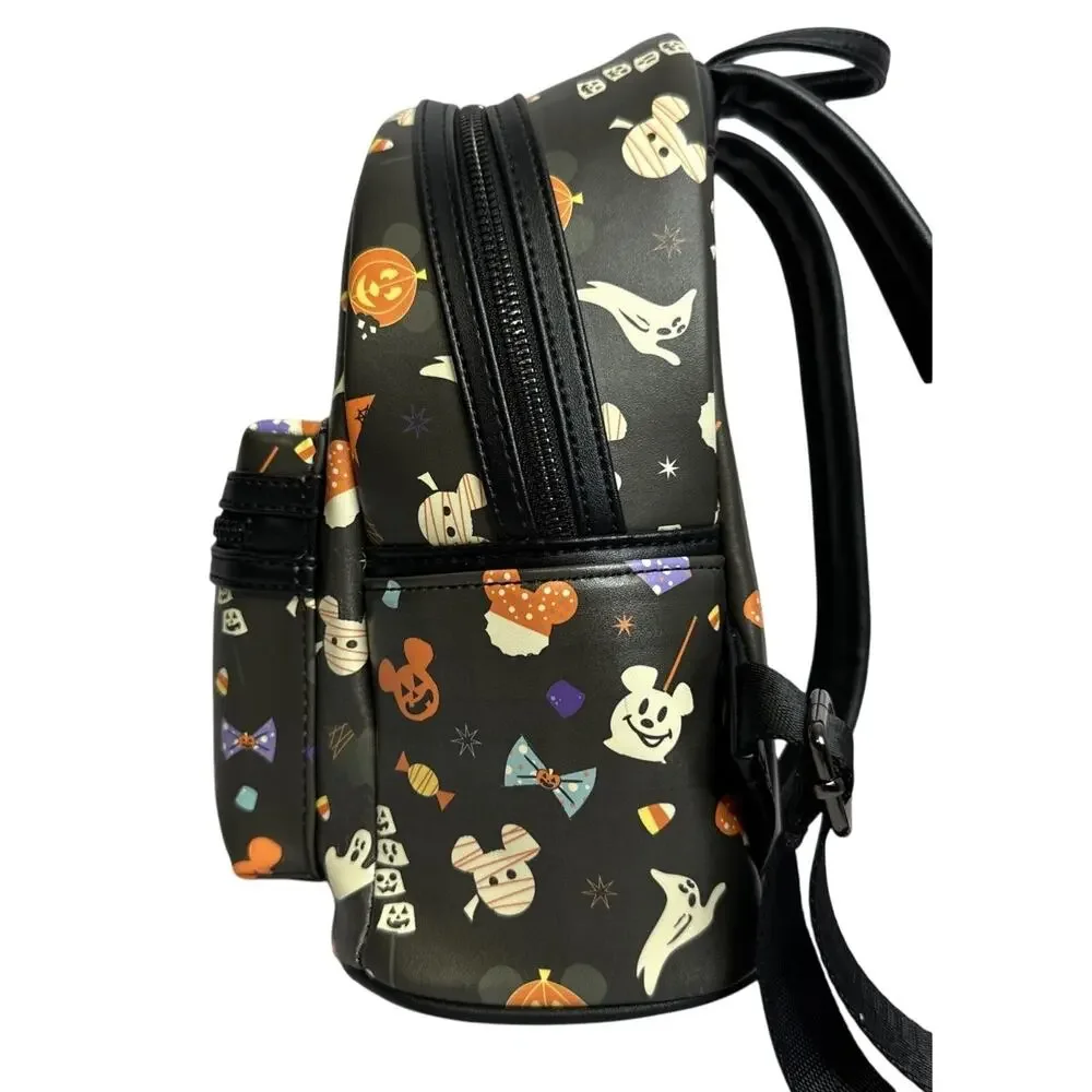 Loungefly Halloween Disney Mickey Mouse Snacks Backpack Park Exclusive
